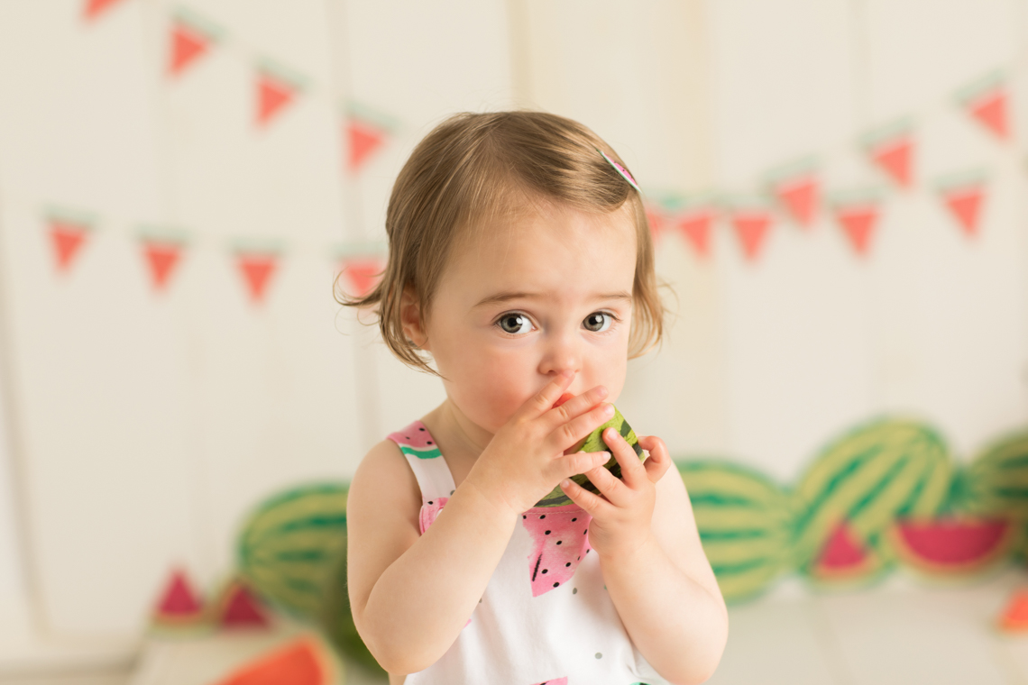 Watermelon Smash Baby Photography by Studio Life of Edinburgh